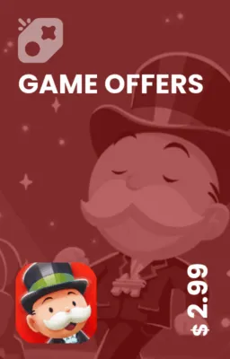 تصویر آفر 3 دلاری Monopoly GO