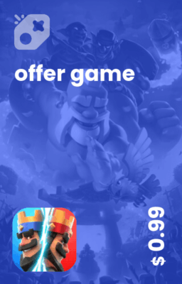 تصویر آفر 1 دلاری clash royal