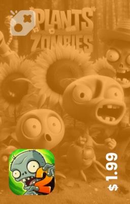 تصویر آفر2 دلاری plant vs zombies 2