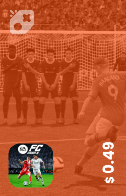 تصویر آفر نیم دلاری FC mobile