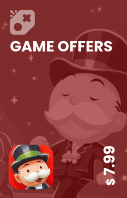 تصویر آفر 8 دلاری Monopoly GO
