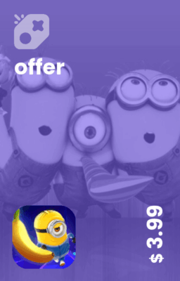 تصویر آفر 4 دلاری Minion Rush