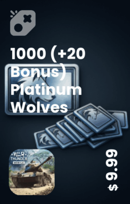 تصویر 1000+20 پلاتینیوم گرگ