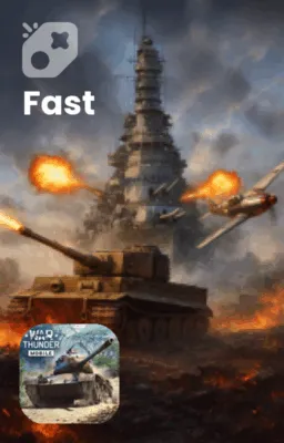 تصویر شارژ فوری War Thunder Mobile