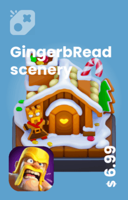 تصویر منظره شیرینی زنجیفیلی GingerbRead