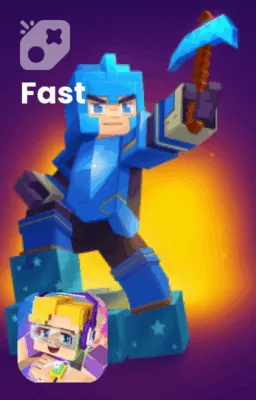 تصویر شارژ فوری  Blockman GO