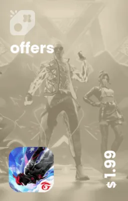 تصویر آفر 2 دلاری فری فایر