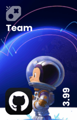 تصویر اکانت Github Team یک ماهه