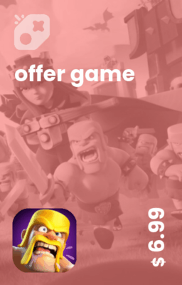 تصویر آفر 7 دلاری clash of clans