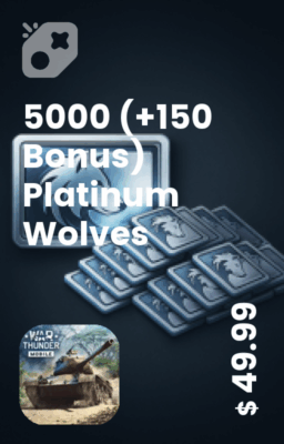 تصویر 5000+150 پلاتینیوم گرگ