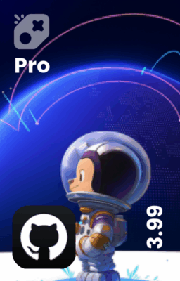 تصویر اکانت Github Pro یک ماهه