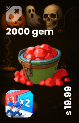 تصویر بسته جم 2000 تایی