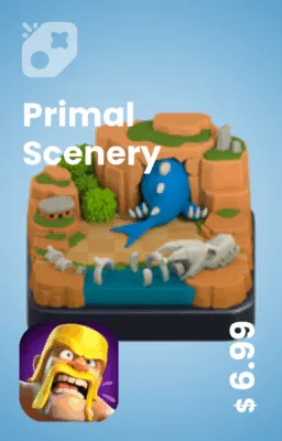 تصویر منظره نخستین کلش Primal Scenery