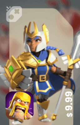 تصویر اسکین قهرمان سردار افسانه ای paladin champion