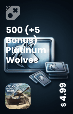 تصویر 500+5 پلاتینیوم گرگ