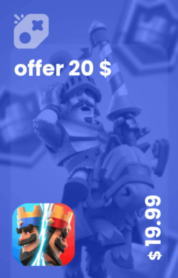 تصویر آفر 20 دلاری clash royal