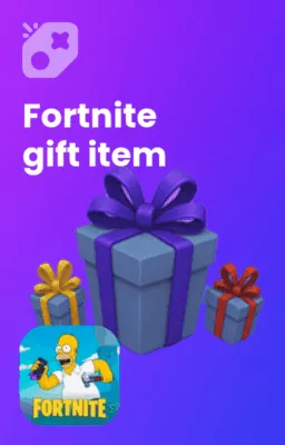 تصویر گیفت آیتم های فورتنایت