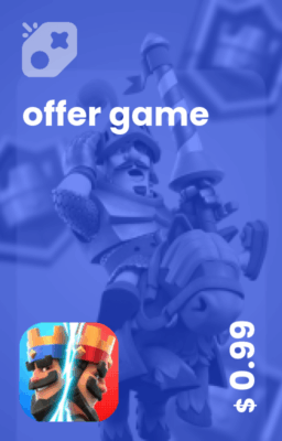 تصویر آفر 1 دلاری clash royal