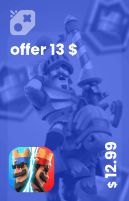 تصویر آفر 13 دلاری clash royal