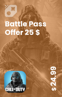 تصویر آفر 25 دلاری بتل پس