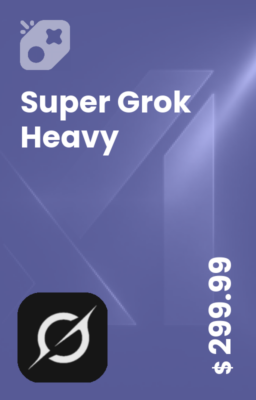 تصویر Super Grok Heavy