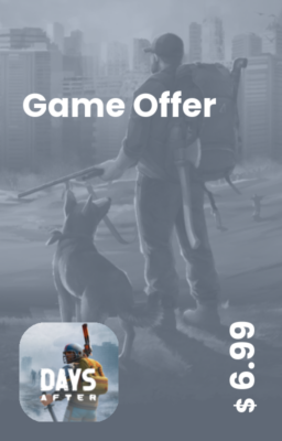 تصویر آفر 7 دلاری بازیDays After