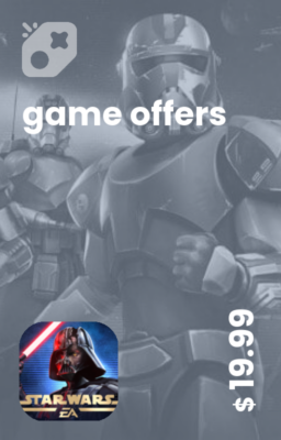 تصویر آفر 20 دلاری Star Wars Galaxy of Heroes