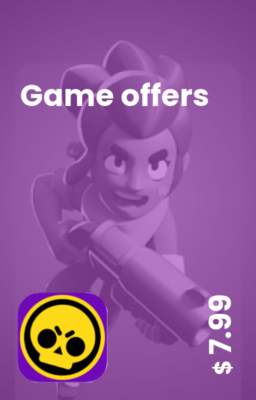 تصویر آفر 8 دلاری Brawl stars