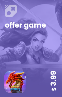 تصویر آفر 4 دلاری Empires & puzzles