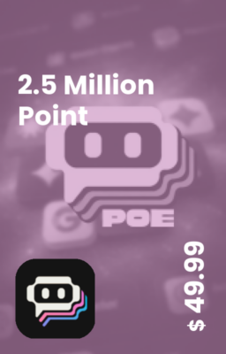 تصویر Poe 2.5 Million Point  /  Monthly