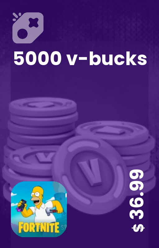 خرید 5000 ویباکس v-bucks - آسان جم