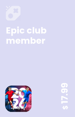 تصویر بسته Epic club member