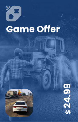 تصویر افر 25 دلاری MadOut2 با آیدی اکانت