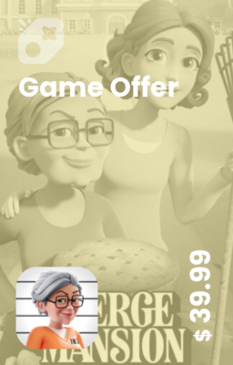 تصویر آفر 40 دلاری Merge Mansion