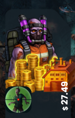 تصویر 2500Cryptocoins + Premium + Zombies 30 days