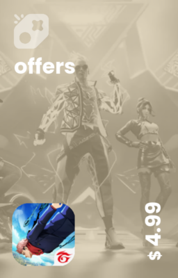 تصویر آفر 5 دلاری فری فایر