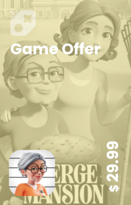 تصویر آفر 30 دلاری Merge Mansion