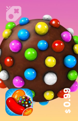 تصویر آفر 1 دلاری Candy Crush Saga