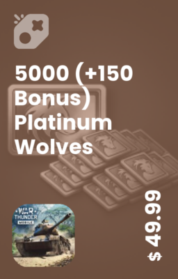 تصویر 5000+150 پلاتینیوم گرگ