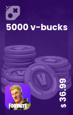 تصویر خرید 5000 ویباکس v-bucks