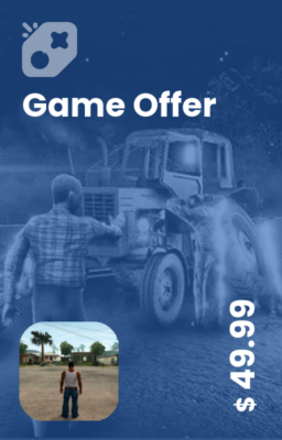 تصویر افر 50 دلاری MadOut2 با آیدی اکانت