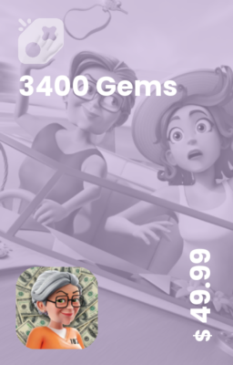 تصویر 3400 Gems