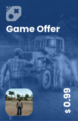 تصویر افر 1 دلاری MadOut2 با آیدی اکانت