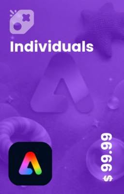 تصویر Adobe Express  Individuals  /  Yearly