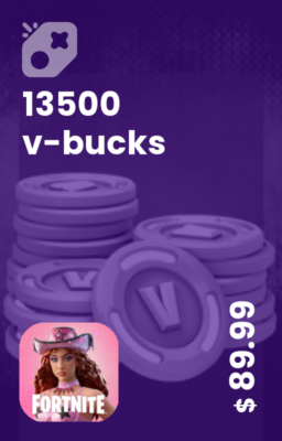 تصویر خرید 13500 ویباکس v-bucks