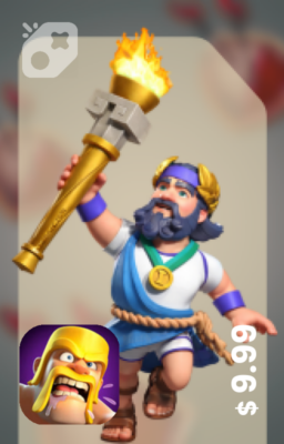 تصویر نگهبان بازی‌های کلش Clash games warden