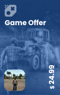 تصویر افر 25 دلاری MadOut2 با آیدی اکانت