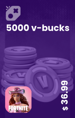 تصویر خرید 5000 ویباکس v-bucks