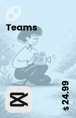 تصویر CapCut Teams / Monthly