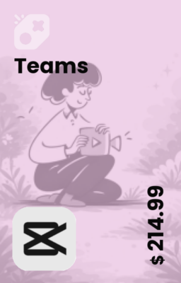 تصویر CapCut Teams / Yearly